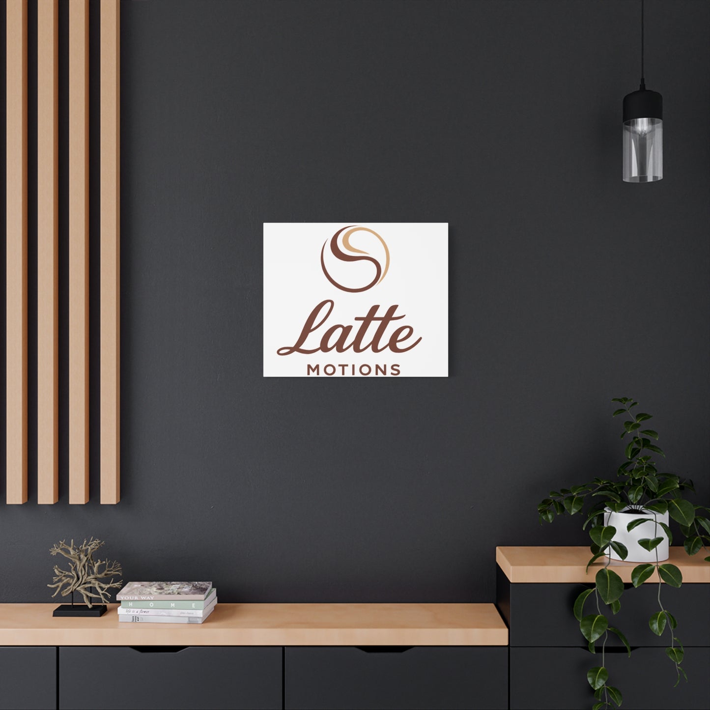Latte Motions Canvas