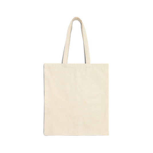Latte Motions Canvas Tote Bag — Reusable Coffee Market Tote