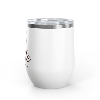 Latte Motions 12oz Wine Tumbler — Insulated Coffee & Wine Cup