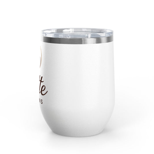 Latte Motions 12oz Wine Tumbler — Insulated Coffee & Wine Cup